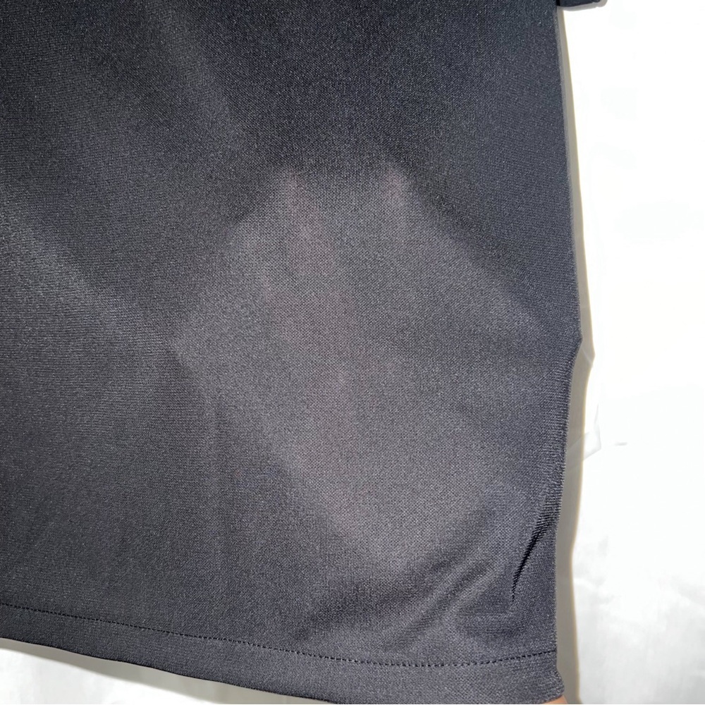 H&M Black Semi-Sheer Basic Workwear Blouse, Size S - Picture 5 of 10